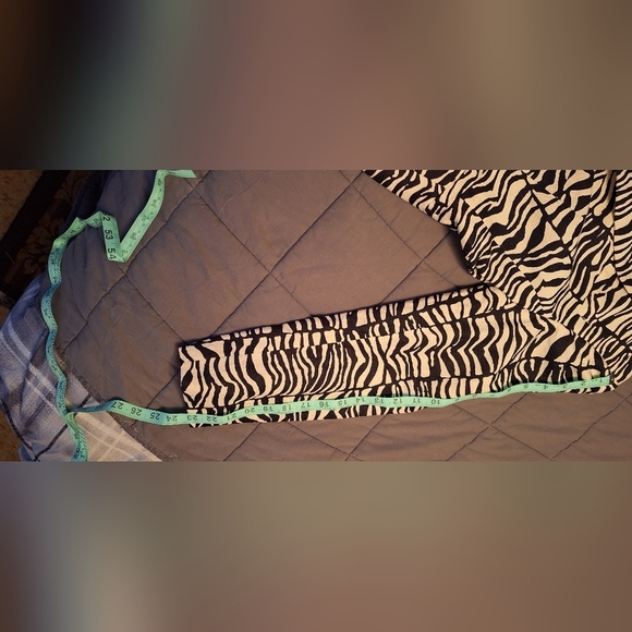 Calvin Klein Zebra Print 12P Blazer Jacket Office Business Casual 100% polyester - Picture 6 of 7